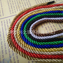 厂家生产三股绳子扭绳 用于高档手提袋 礼品盒 彩箱 面包箱子