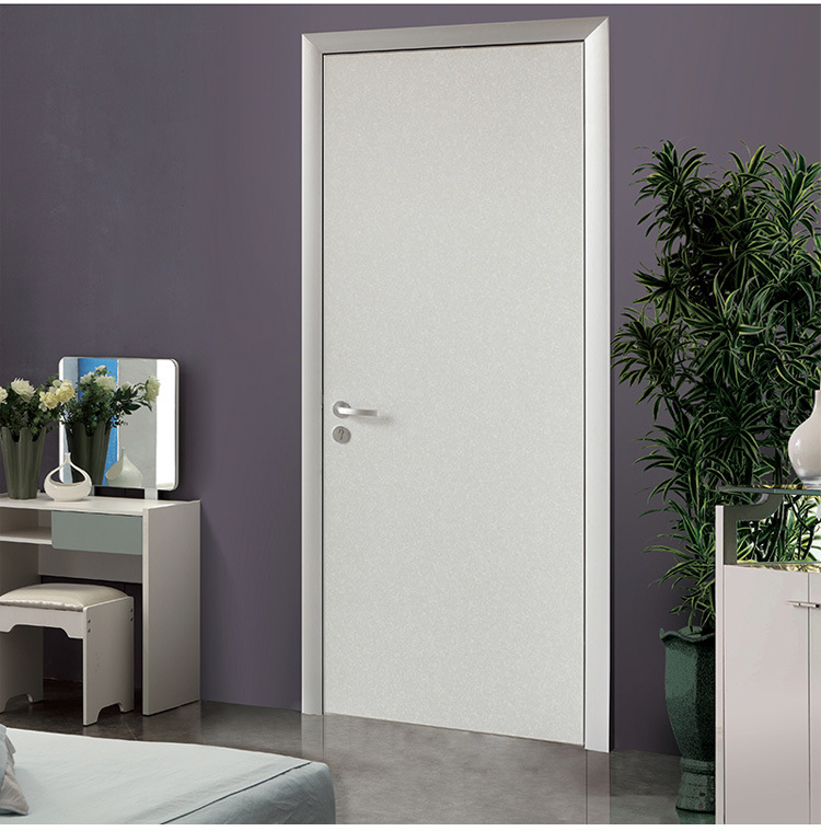 定制免漆门套装 室内整套别墅门简约隔音卧室房间门铝合金生态门