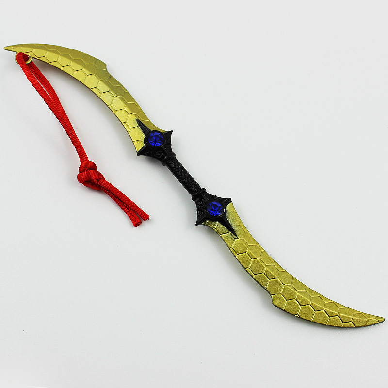 王者周边 李白青莲剑仙剑 22厘米武器送刀架 合金兵器