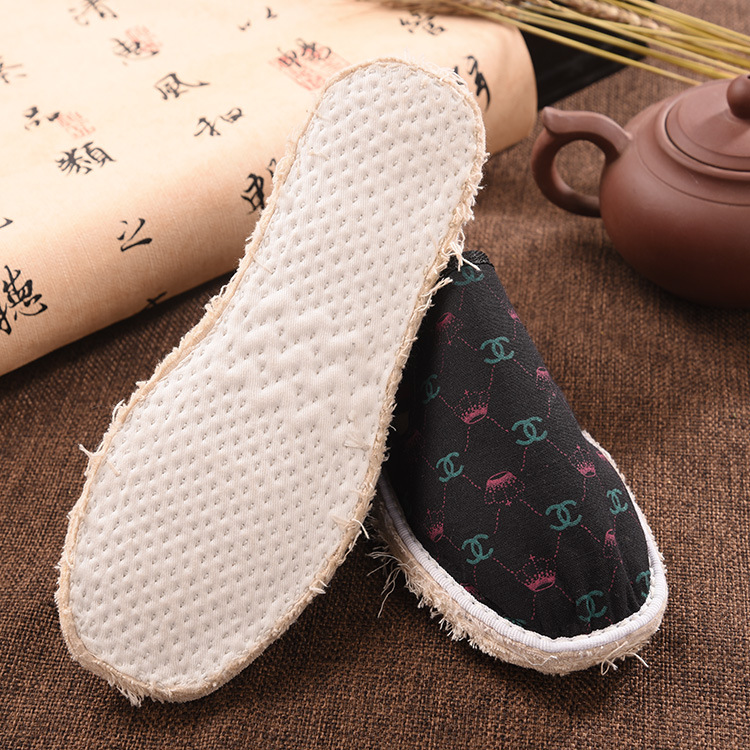 老北京千层底手工布鞋男日常办公纯手工鞋底平布毛底布鞋