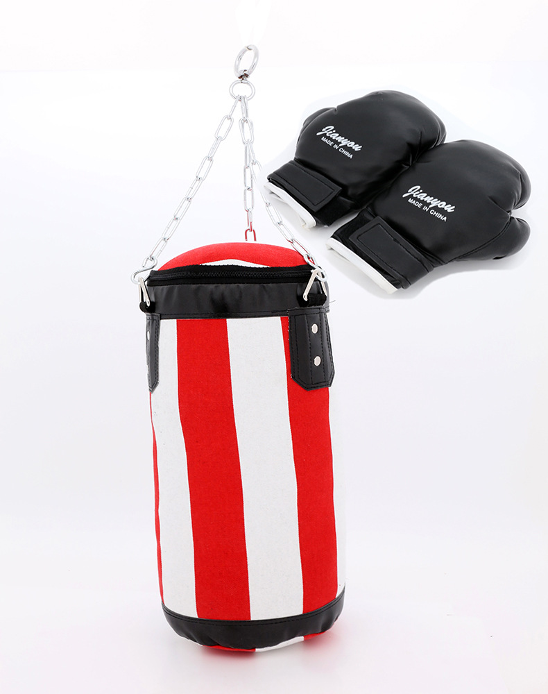 自产自销儿童家用吊式拳击沙袋玩具套装组合