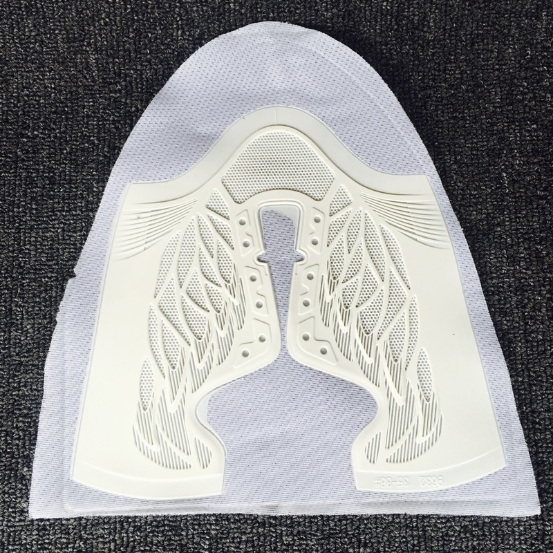 厂家生产时尚休闲透气 pvc软胶滴胶鞋面 塑胶鞋面 滴塑鞋面 定制