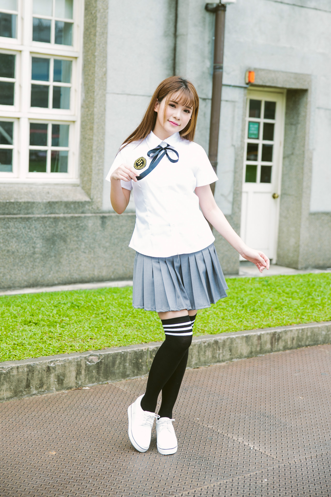 学院风水手服女高日系校班服长袖软妹jk制服百褶裙学生演出服6680