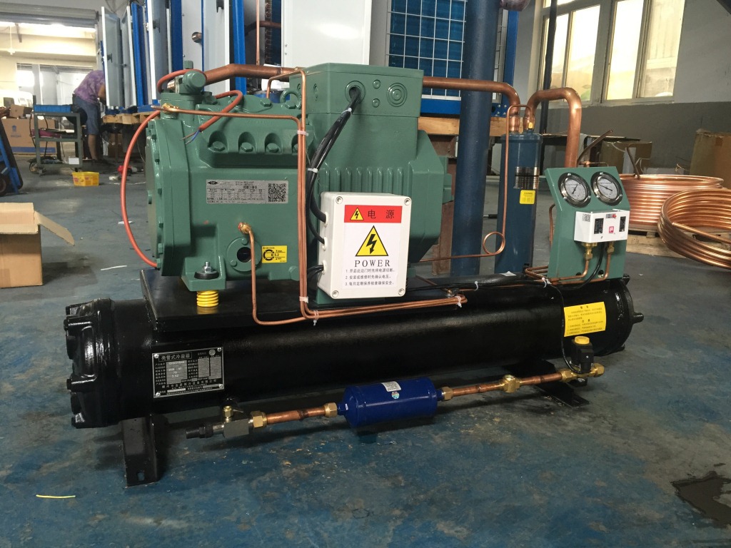 原装北京比泽尔水冷机组 25hp中低温比泽尔水冷机组