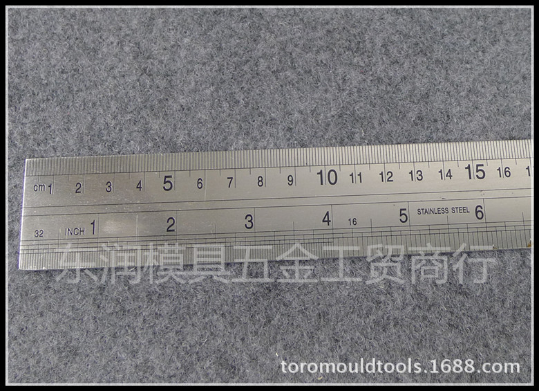 加厚200cm不锈钢尺200厘米钢制测量直尺79寸公英制刻度2米