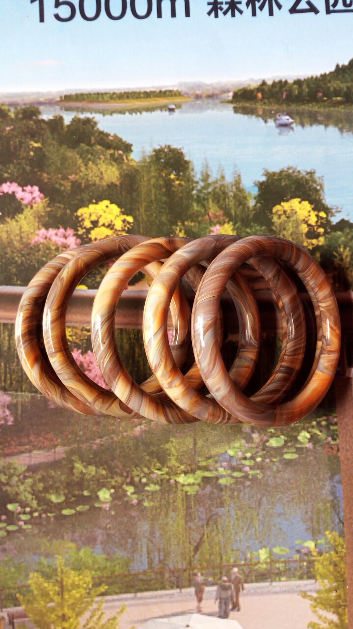 厂家供应 仿玉玻璃手镯 木纹石手镯 高仿玉石手镯 地摊玉器批发