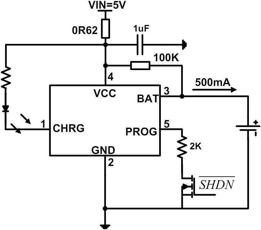 锂电池充电管理芯片ic,tp4054,tp4055,asc4055a,sot23-5