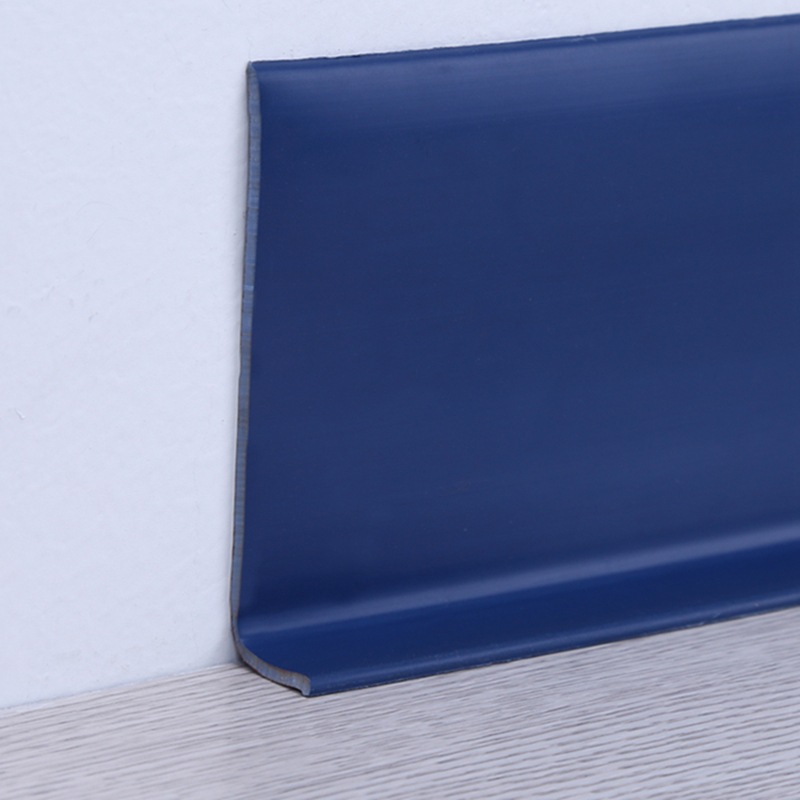 厂家直销现货pvc踢脚线塑料地板线环保地脚线定制楼梯压边线