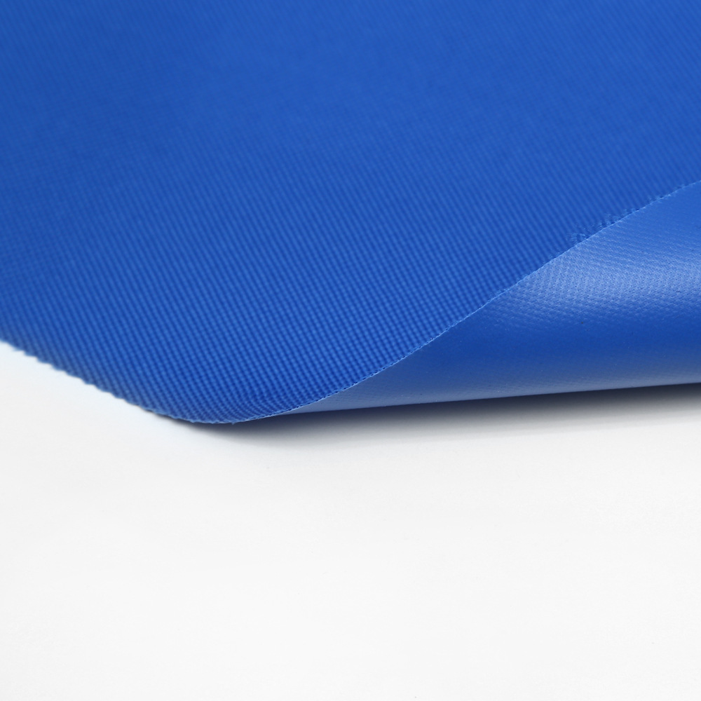 宝蓝色600d*600d牛津布pvc 正宗600d牛津布pvcpu涂层箱包面料