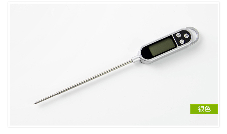 便携食物温度计 电子温度计 新款不锈钢探头笔式温度计测温仪批发
