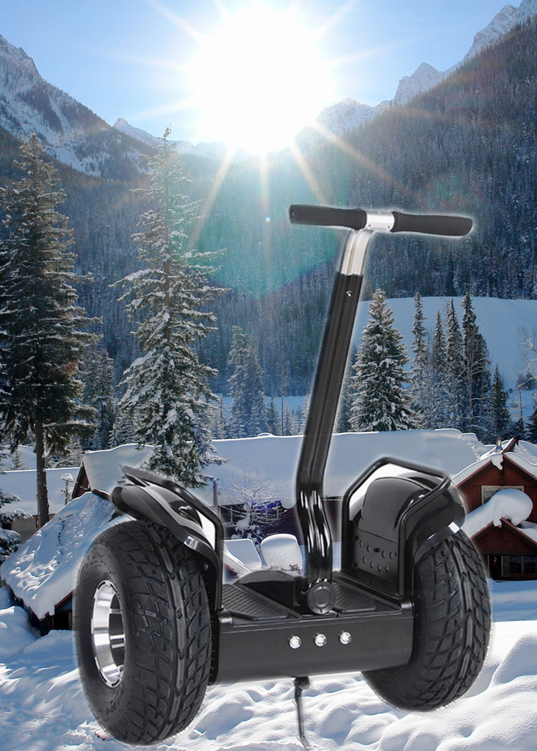 19寸高尔夫球场越野款平衡体感火星思维车电动滑板车|漂移扭扭车