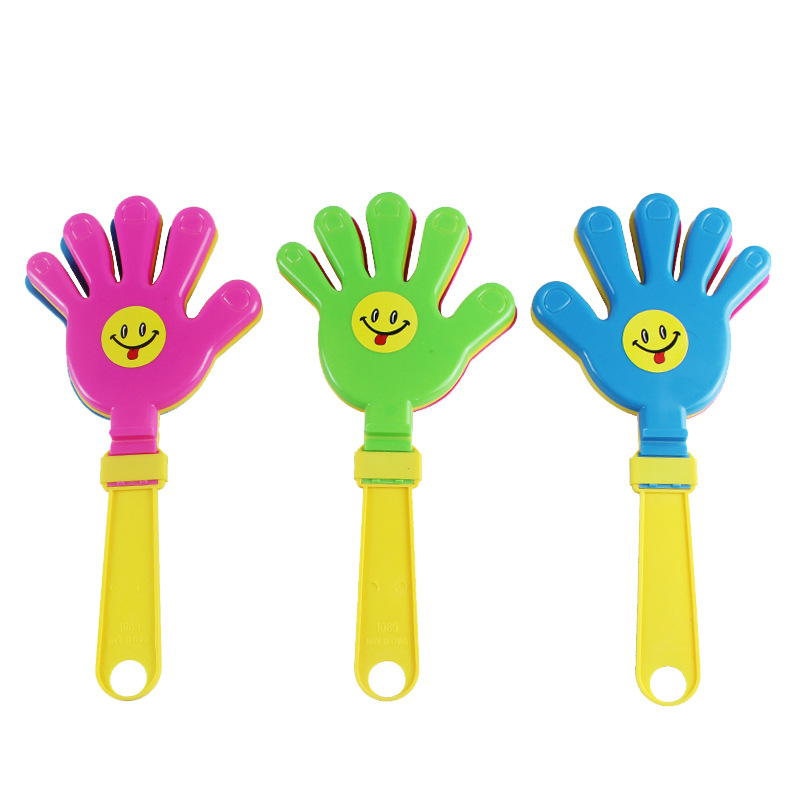 28cm大号拍手器手拍塑料玩具鼓掌拍拍手 塑料可定制logo 鼓掌拍
