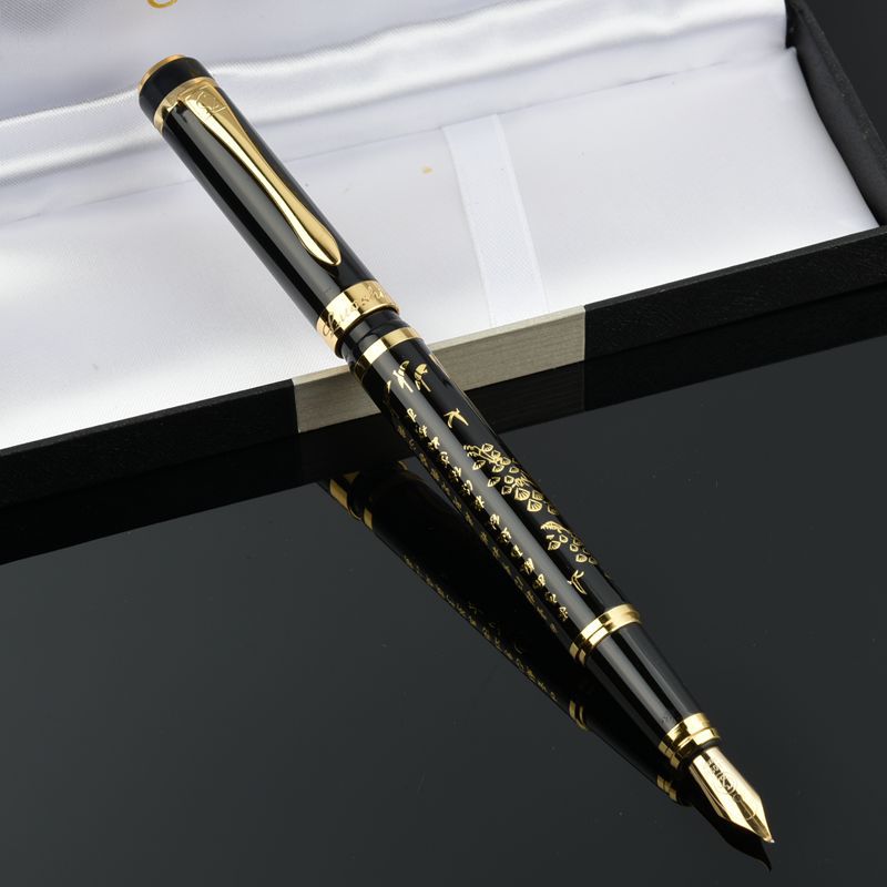 罗氏钢笔美工笔硬笔书法金属钢笔弯尖钢笔练