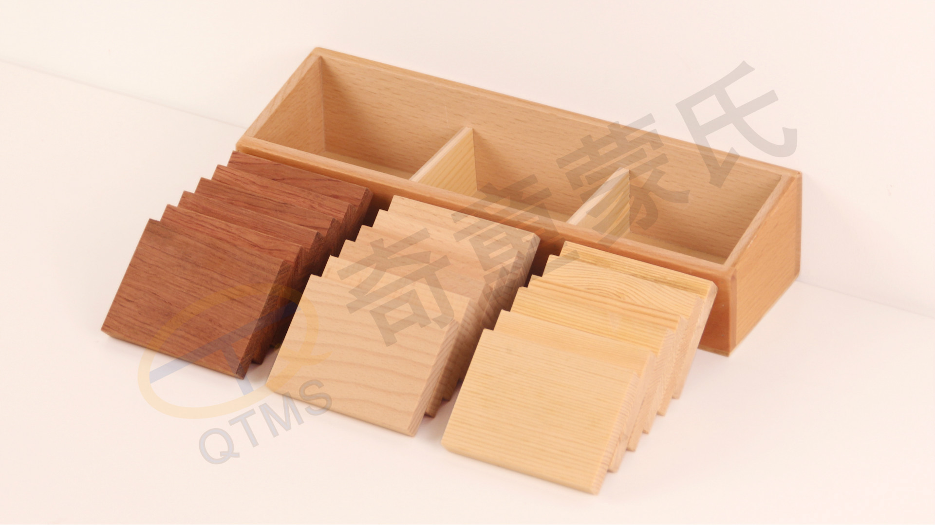 蒙氏教具重量板蒙台梭利蒙氏感官教具婴幼儿童专业早教益智玩具