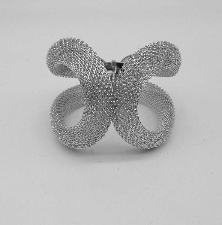 厂家直销 新款时尚开口铁丝手工编制手镯高品质手环 xz2118