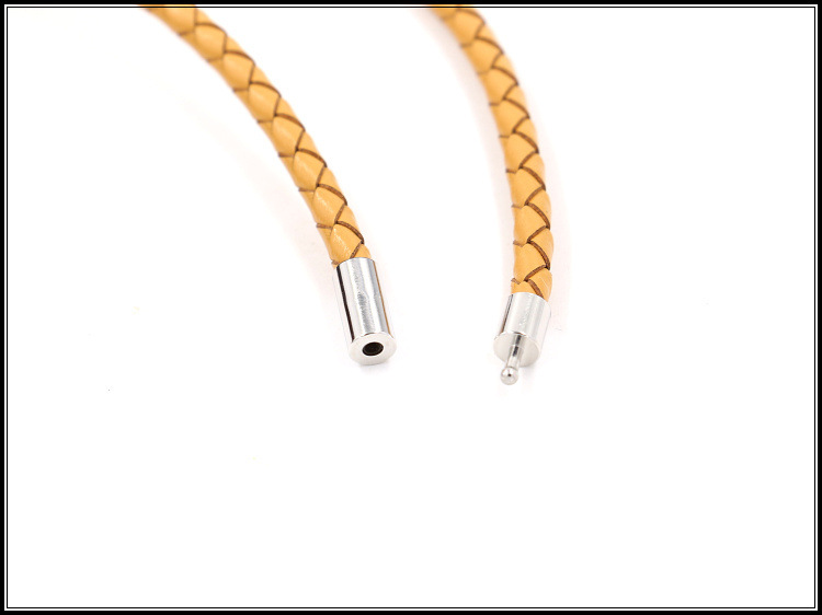 韩版时尚男式牛皮编织缠绕多层手链 女式多色皮绳手环diy朋克手链