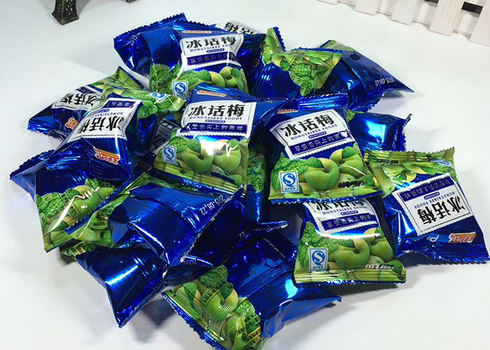 经销宏泰记蜜饯系列冰话梅独立小包装5斤一包整包批发