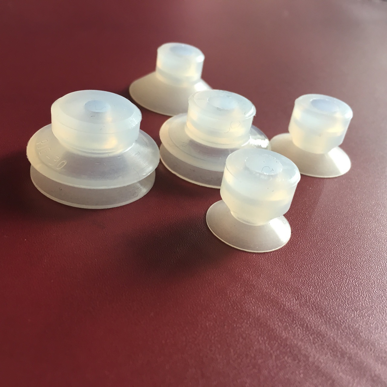 半透明硅胶吸盘 无毒吸盘 单爪吸盘 吸盘机械手 硅胶制品 厂家