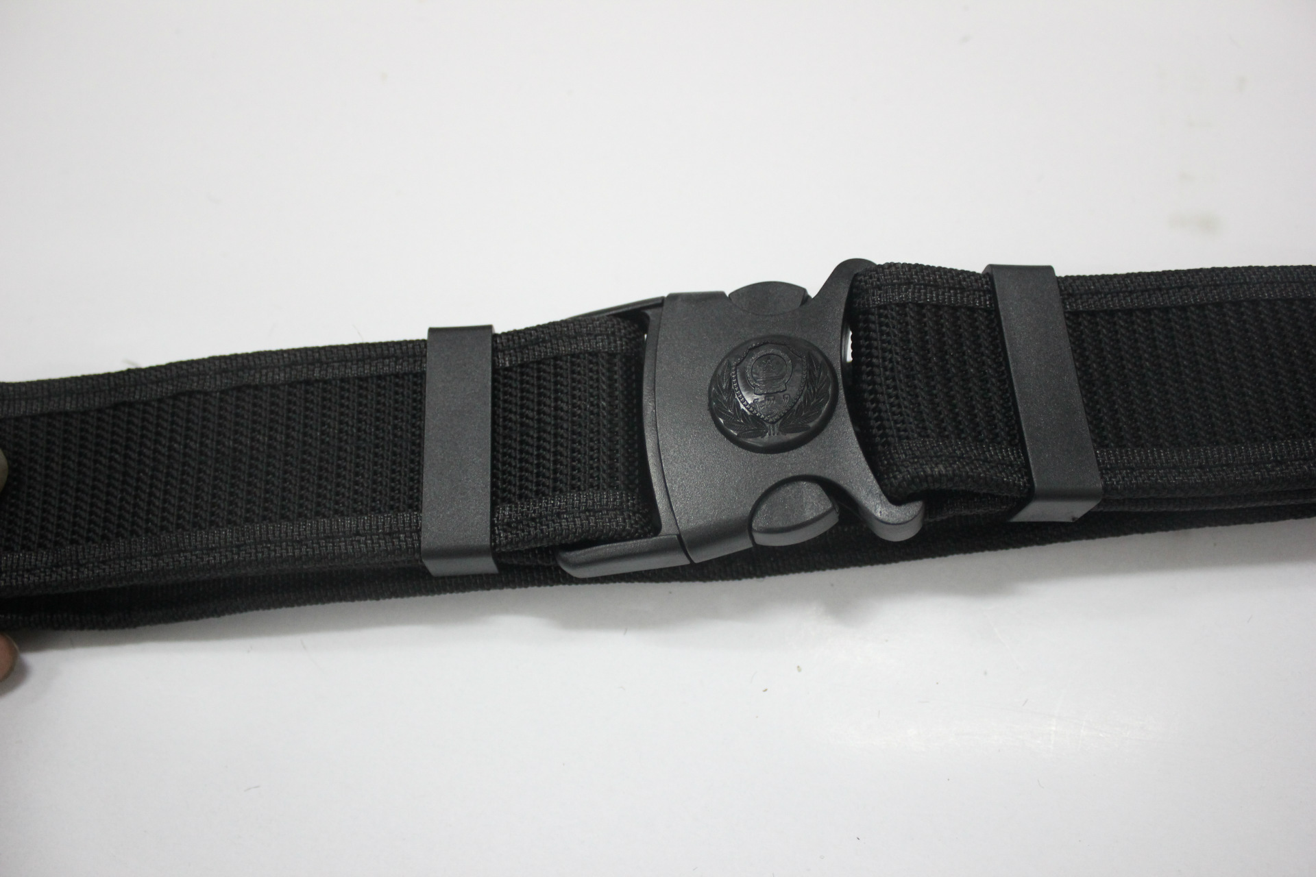 厂家批发现货正品武装腰带 战术腰带 特战腰带黑色帆布作训s腰带