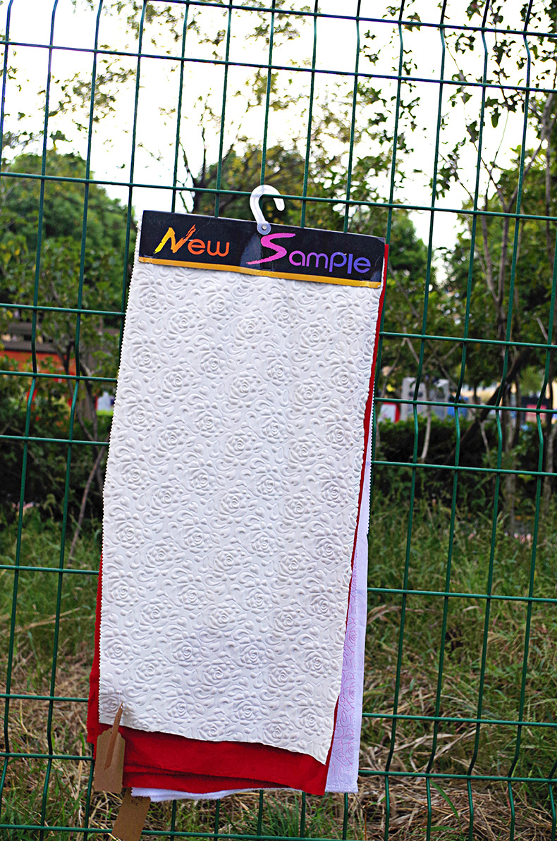 3d压花窗帘布加工 凹凸压花遮光窗帘布 纺织品面料来样加工批发