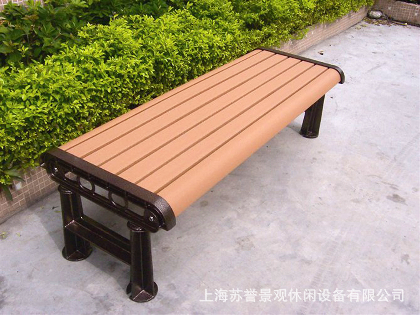 园林休闲椅 公园长椅 广场椅 铸铁防腐木实木靠背椅 长凳子户外