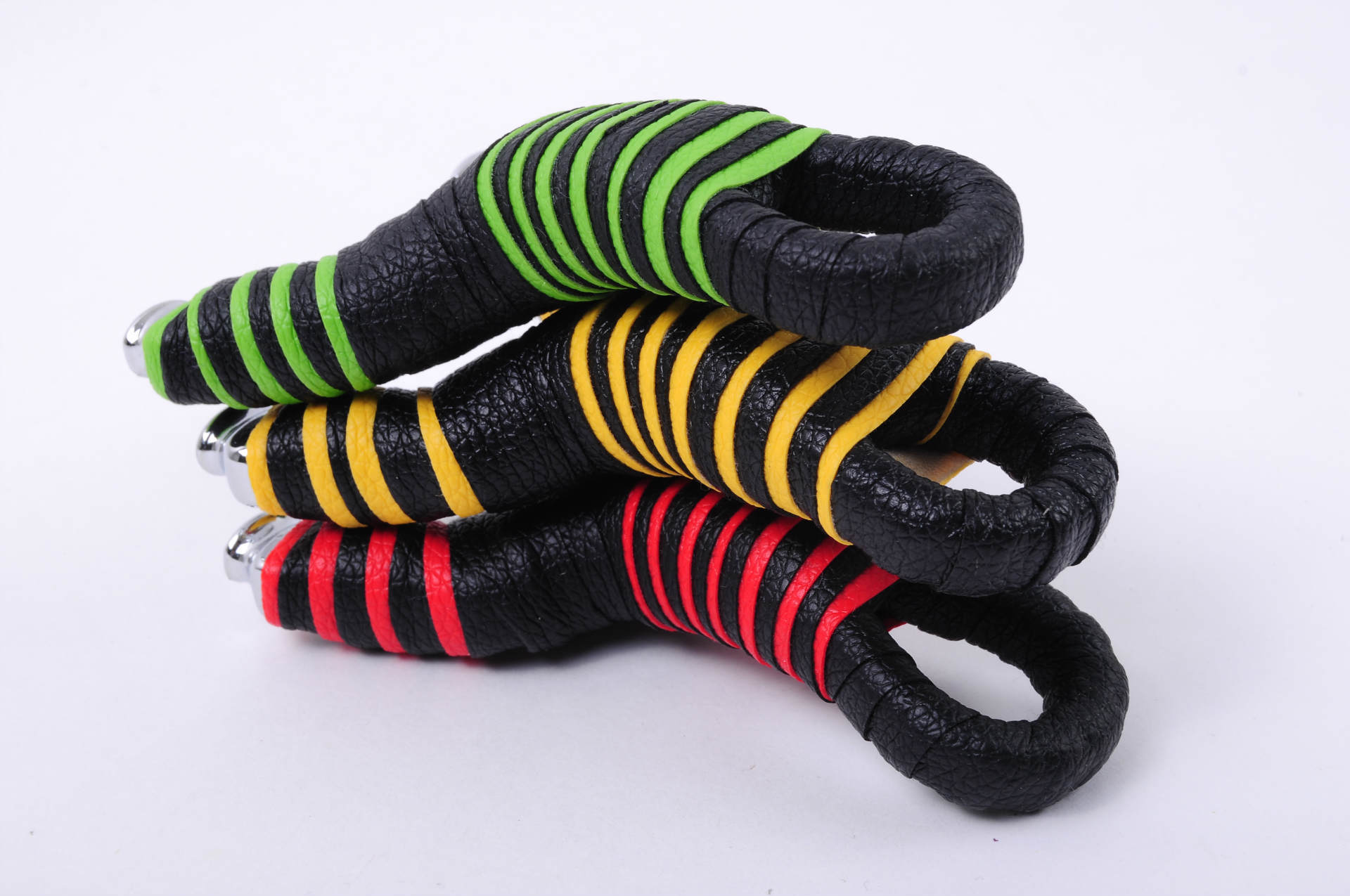 富沥舒短拉弓 龅牙合金亮面扁皮筋弹弓 弓身手工缠吸汗带现货