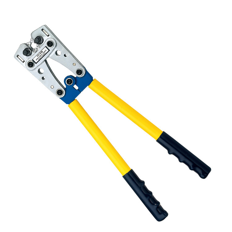 大型端子压著钳hx-50b 裸端子压线钳 冷压端子钳 手动钳子