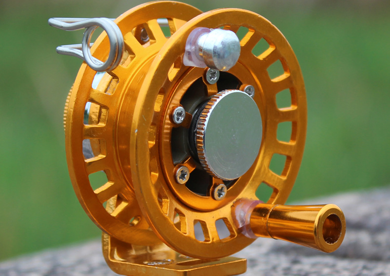 飞钓轮 鱼线轮 金属 渔线轮 飞钓轮 飞蝇轮 冰钓轮 前打轮