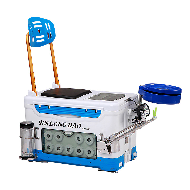 银龙岛钓箱钓鱼箱台钓箱特价多功能新款四脚升降超硬渔具钓鱼用品