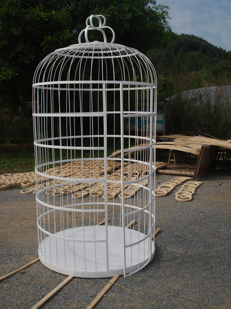 特大鸟笼定制,适合家居装饰,酒店,商场表演道具