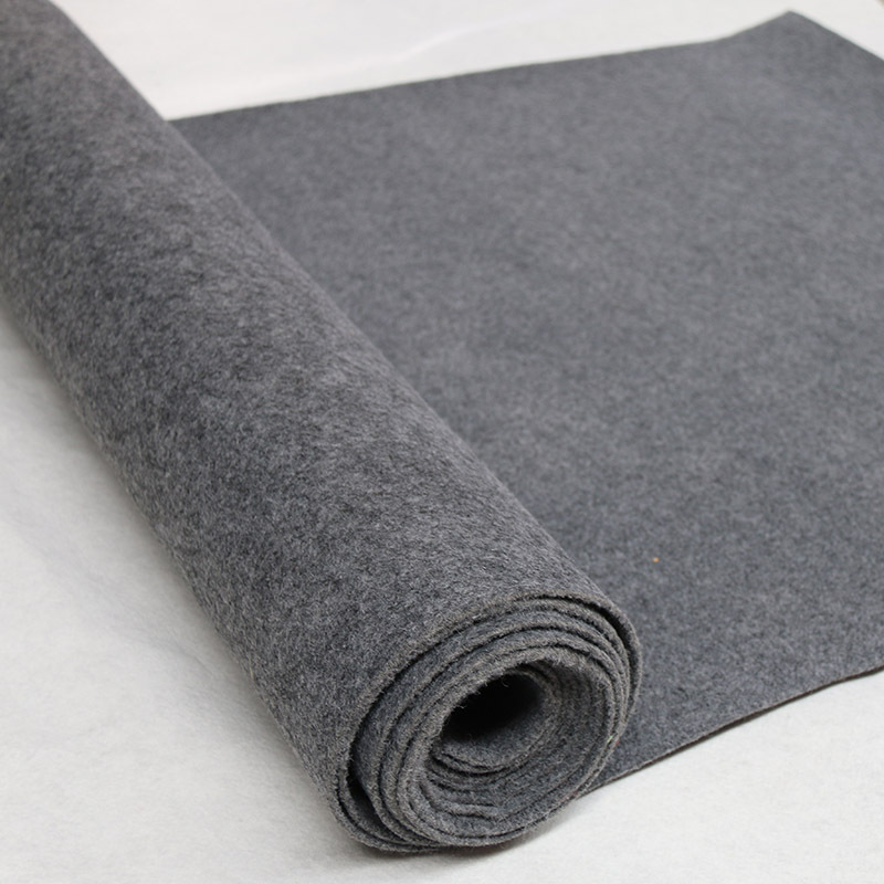 色拉绒 庆典会议 烟灰色办公室地毯满铺加厚楼梯毯5.5毫米厚度