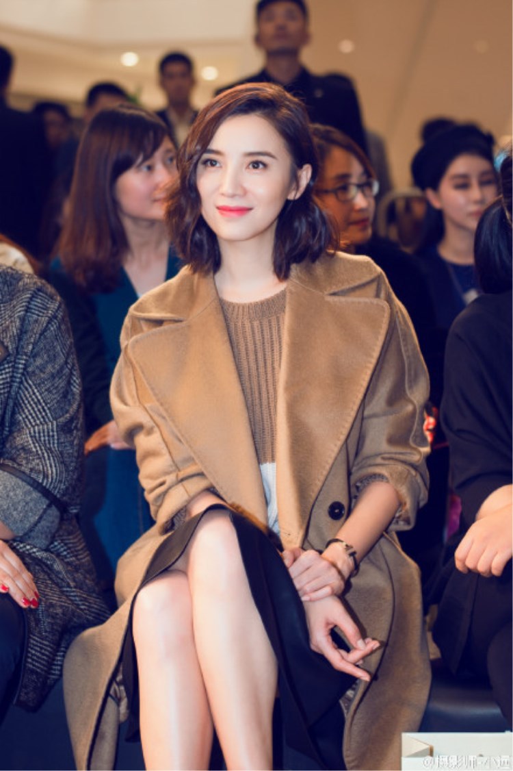 秋冬新款羊绒大衣 小宋佳明星同款翻领经典长款驼色毛呢外套3638