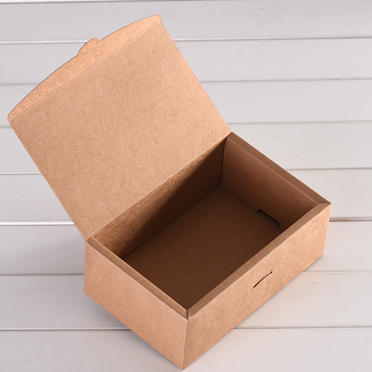 现货 翻盖礼品包装盒 牛皮纸瓦楞纸盒纸箱定做 食品包装盒l.