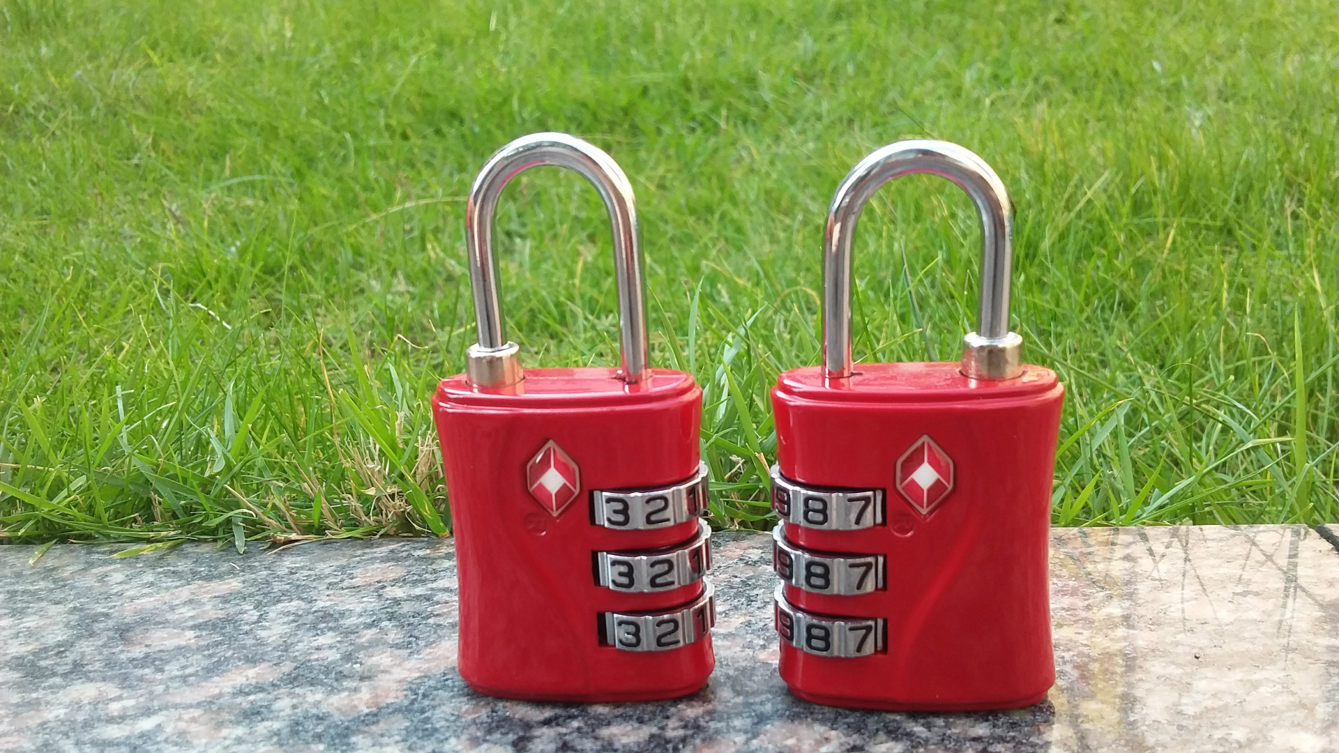 正品授权 3位锌合金 tsa海关锁 密码锁挂锁 箱包密码锁 tsa-554