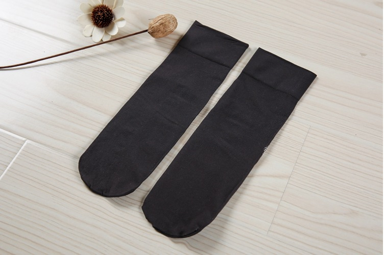 女士短丝袜秋冬脚底加厚按摩棉底防脱丝短袜