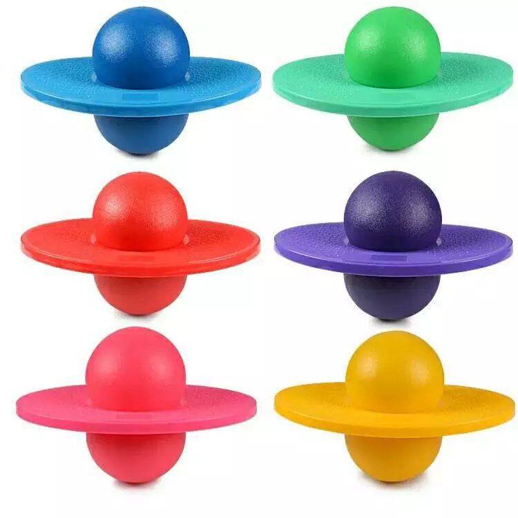 跳跳球儿童成人瑜伽蹦蹦球防爆玩具弹弹球夹脚式健身运动球