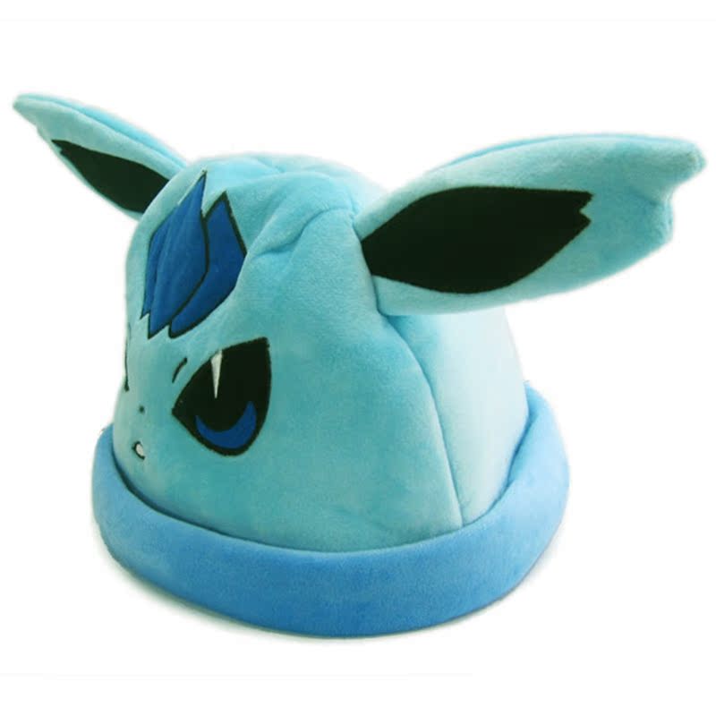 宠物小精灵红色精灵球毛绒帽子神奇宝贝保暖