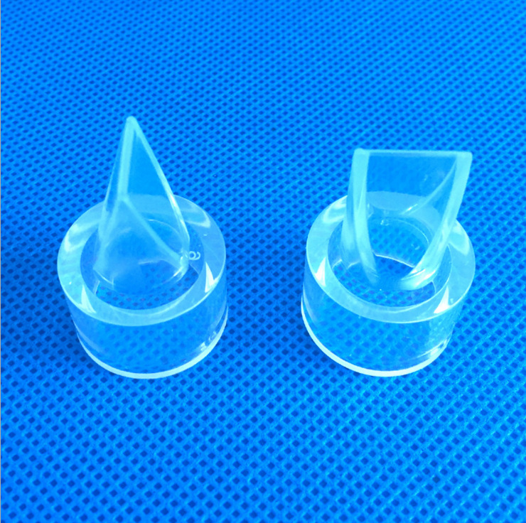 电动吸奶器配件 硅胶鸭嘴阀 止回阀 手动吸奶器单向阀 三角气阀