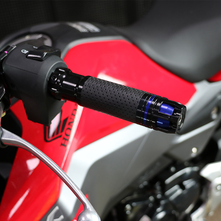 摩托车手把套改装配件铝合金rizoma手把胶 踏板油门把手通用