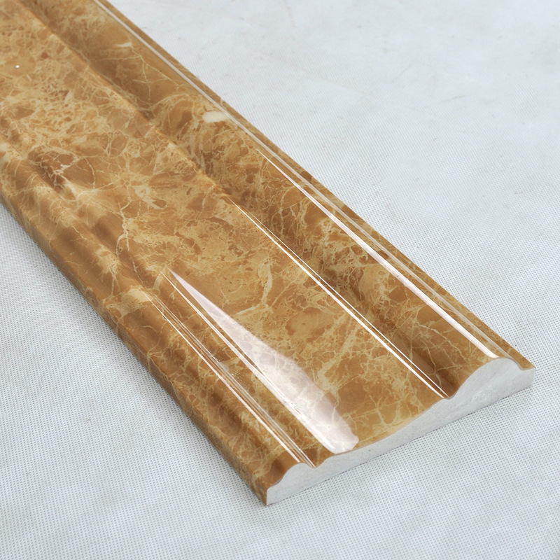 仿人造大理石材 微晶石线条st46瓷砖踢脚线 腰线 电梯门窗套