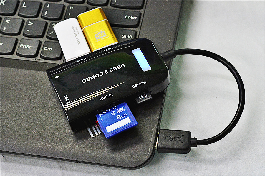 usb3.0combo combo3.0读卡器 多功能读卡器 sd/microsd 电脑专用
