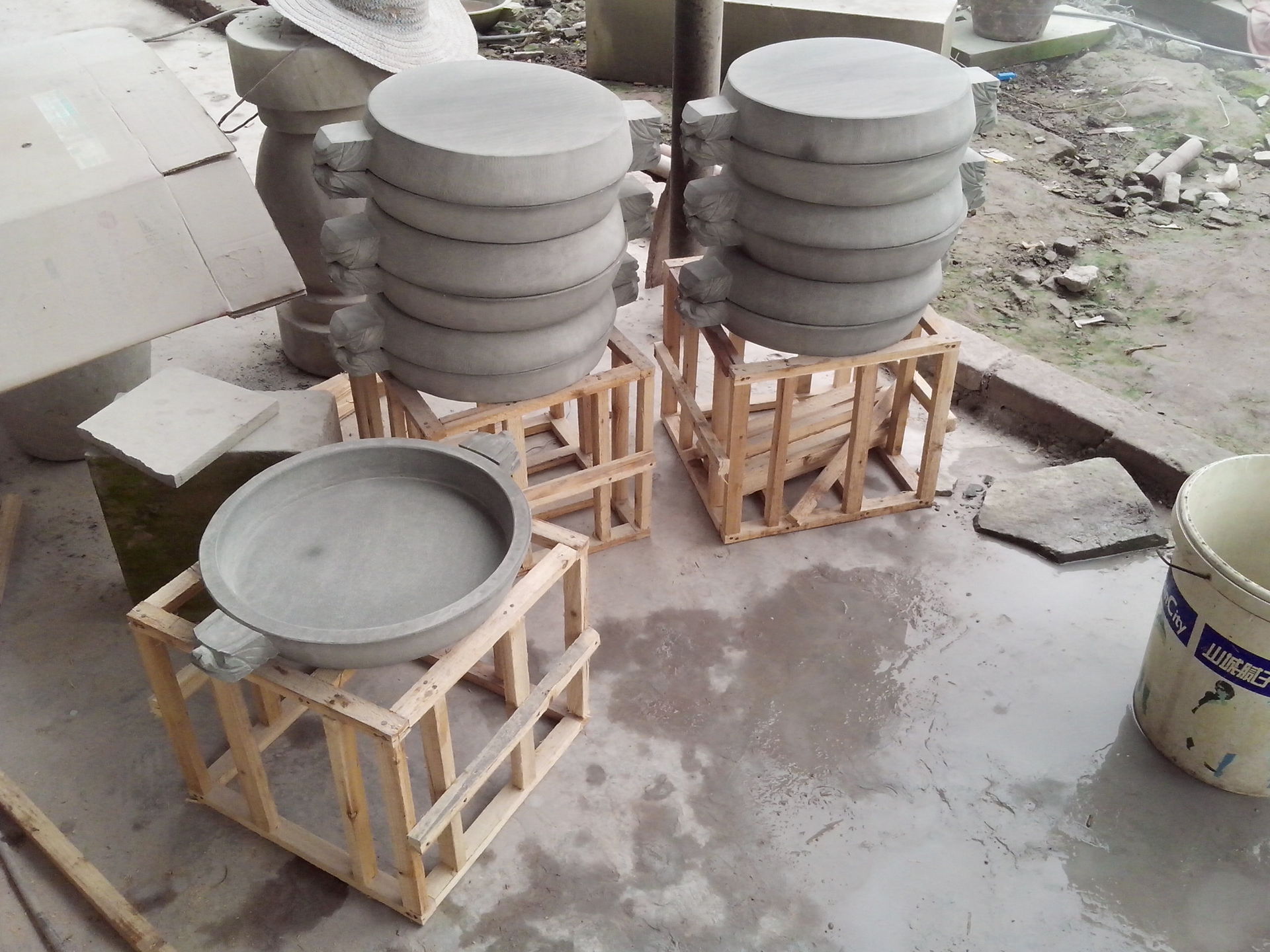 批发天热平底浅锅 国产环保抗裂石锅 天然石石锅 韩式石锅系列