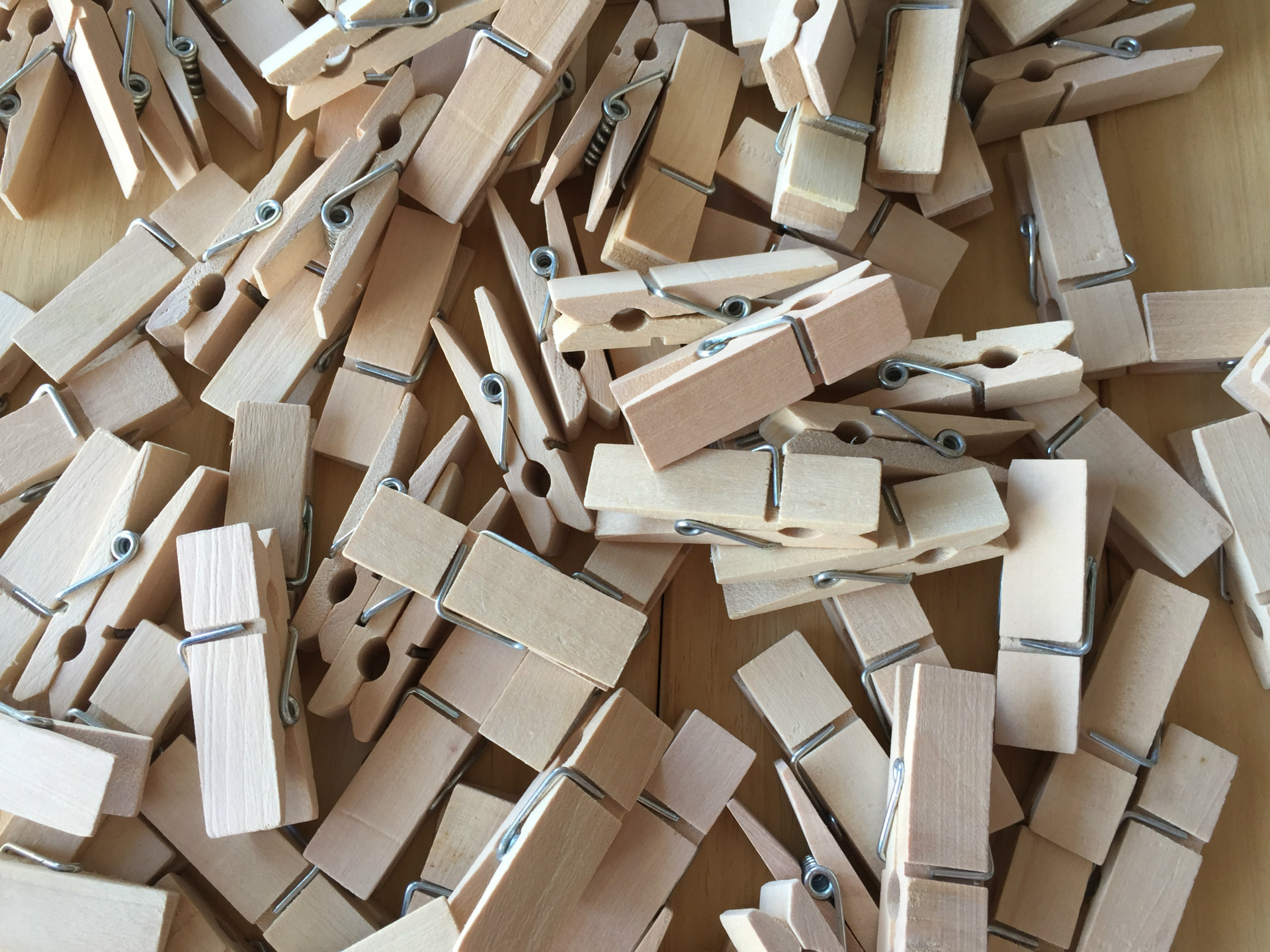 5*1.2cm原木色小木夹/diy手工制作相片小木夹/24个/包