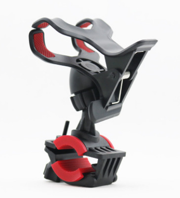 creative bicycle navigation phone holder bicycle bracket electric car mobile phone bracket bicycle double clip bracket