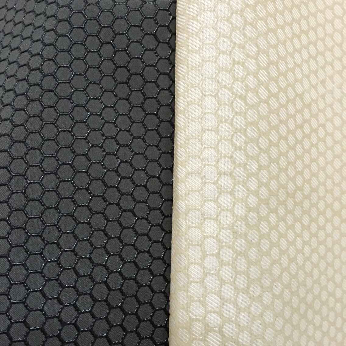 华达呢滴塑布防滑点塑布鞋底滴塑防滑斜纹布