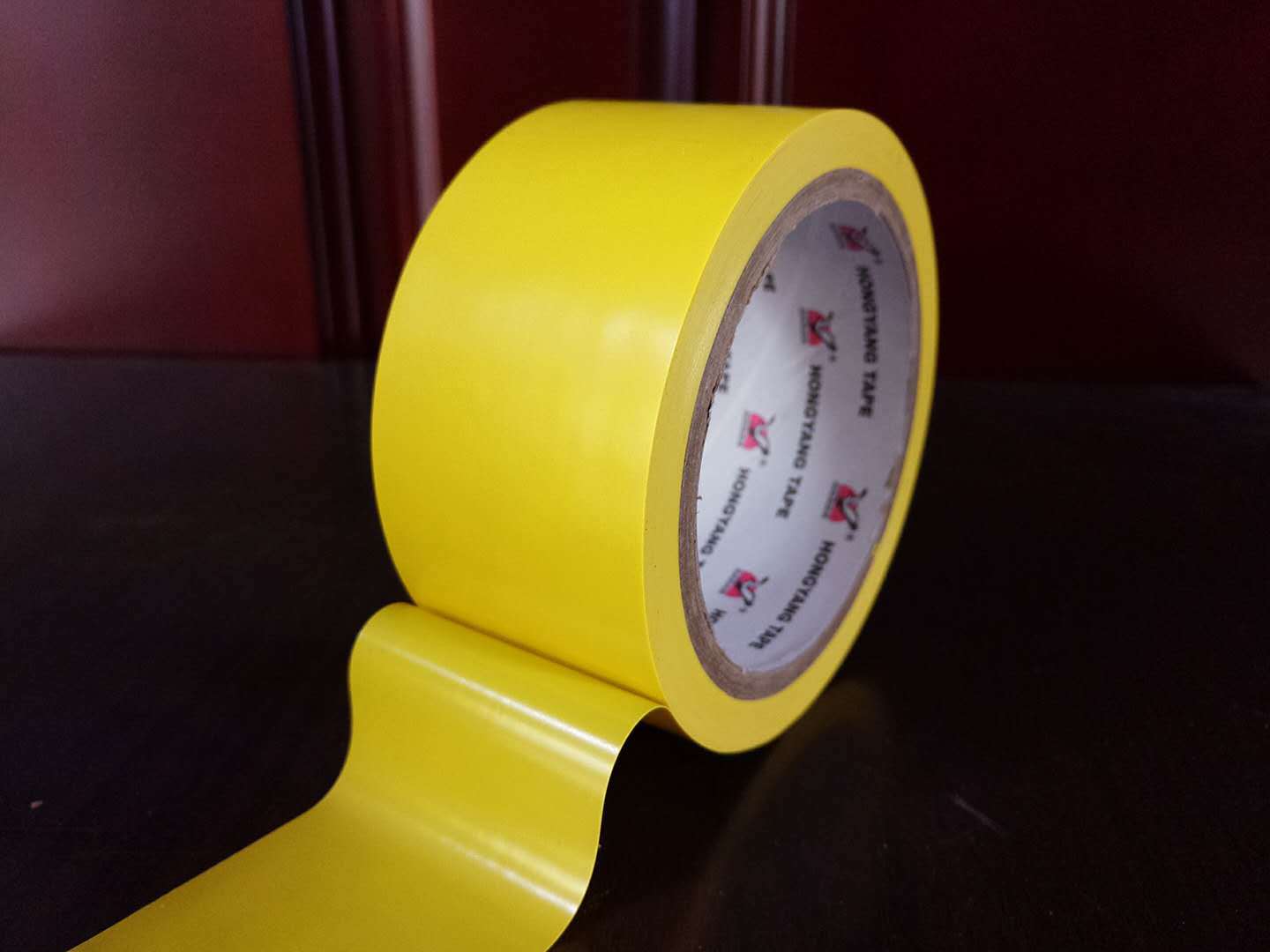 好黄色地板胶 pvc警示胶带 48mm*18m 宽度按要求分切 场地规划