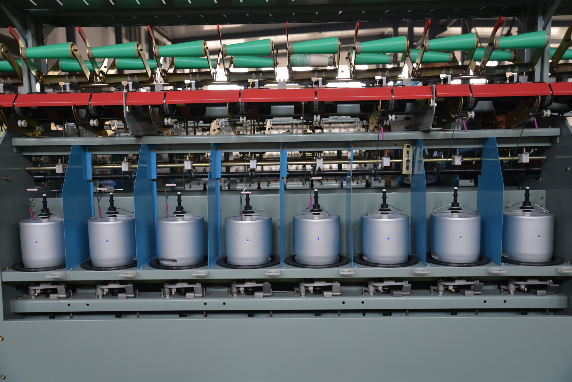 hw363短纤倍捻机 棉纱加捻纺织机械