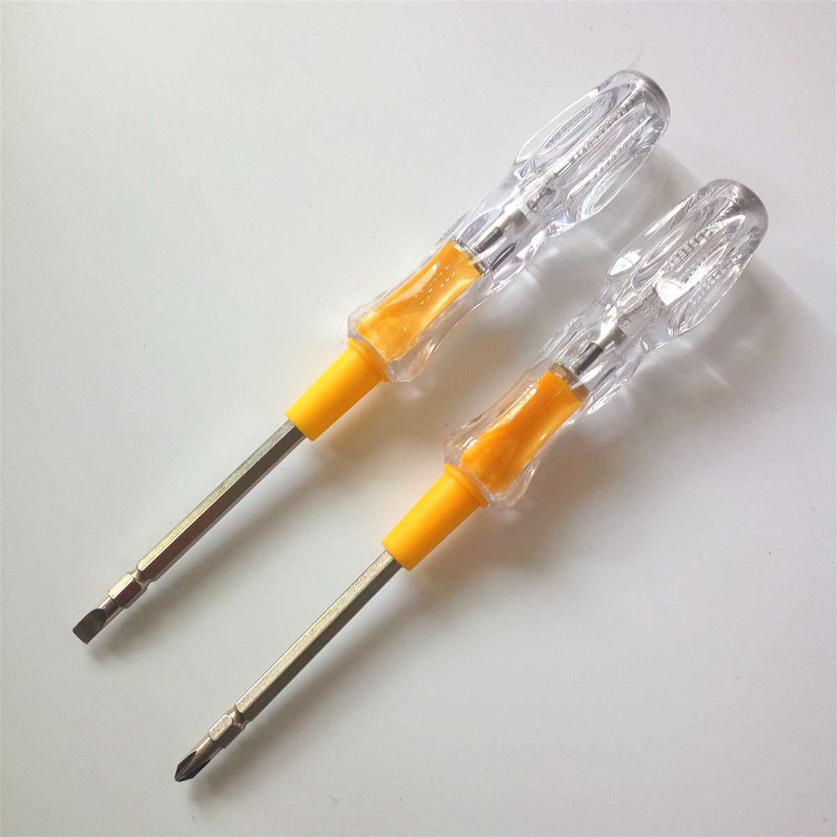 德和兴电笔# 188大 测电笔 大六角两用钢批 双功能家用 螺丝刀