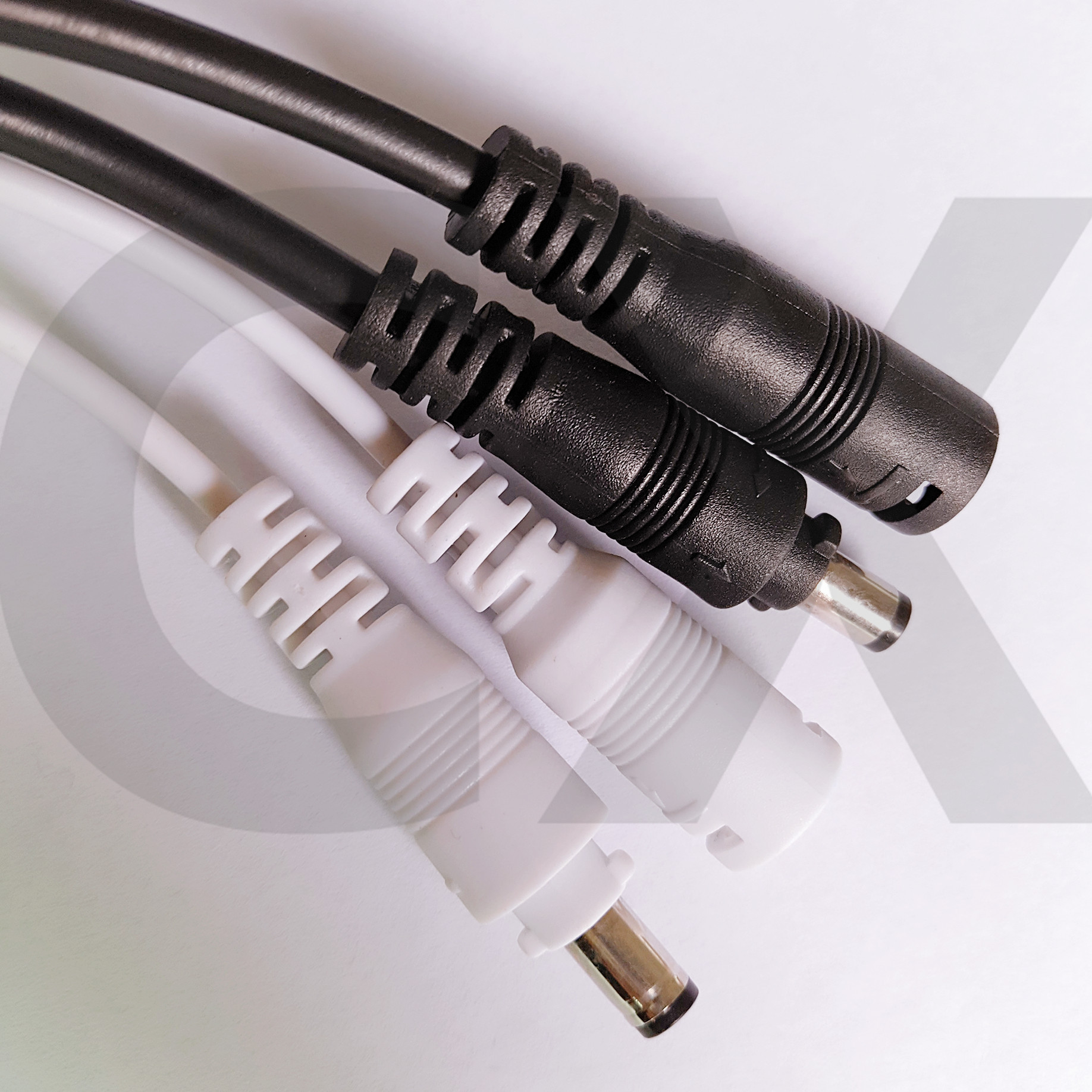 dc线适配器dc线 dc线5521防水线公母电源线插头带锁led电源线二芯