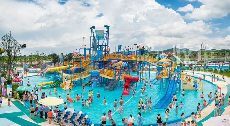 厂家供应水上乐园设备 喷水花蕾专为儿童戏水小品 水上游艺设施